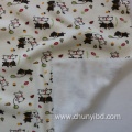 HIGH QUALITY 100% POLYSTER AOP VELVET FABRIC